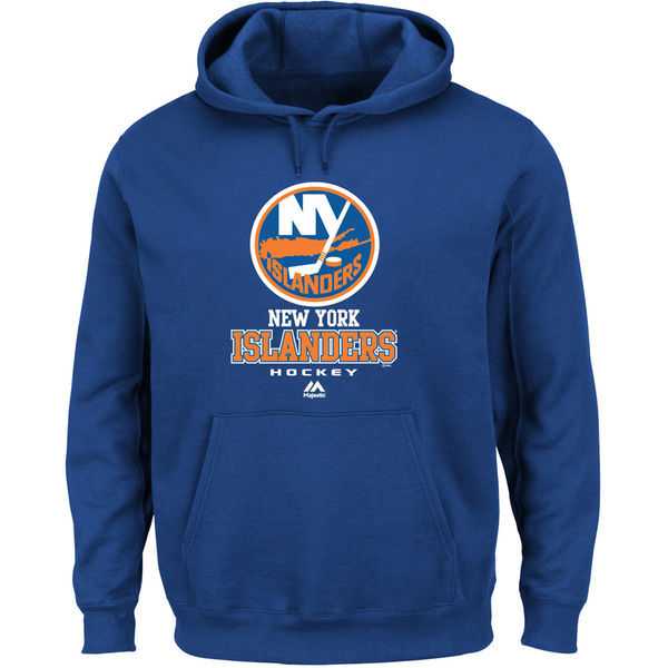 Men's New York Islanders Majestic Critical Victory VIII Fleece Hoodie - Royal Blue,We sell and wholesale Men's New York Islanders Majestic Critical Victory VIII Fleece Hoodie - Royal Blue on line form chian!